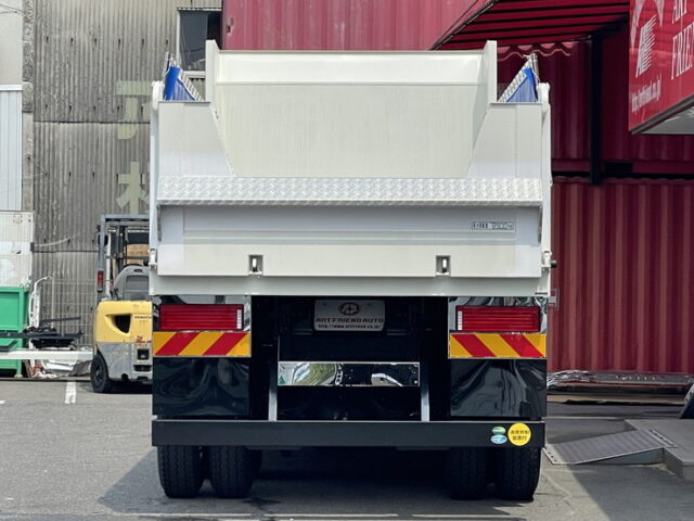 17スーパーグレート　ダンプ　5100×2200　未使用　新品ステンレス架装　7速MT　新明和ボデー