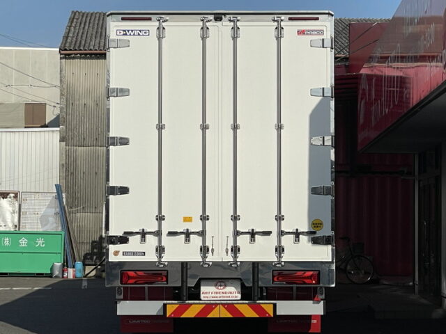 【現行型】スーパーグレート　スーパーハイルーフ　未使用　リア門口ステンレス