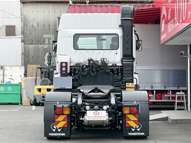 17スーパーグレート　トレーラーヘッド　ハイルーフ　D尺　460馬力　未使用　第5輪荷重11.500㎏　プレミアムライン