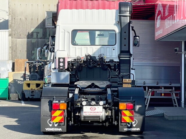 17スーパーグレート　トレーラーヘッド　ハイルーフ　未使用　E尺　460馬力　第5輪荷重11.500㎏　プレミアムライン