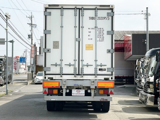 日野　17プロフィア　ハイルーフ　冷凍コンテナトレーラーセット　サーモキング前壁冷凍