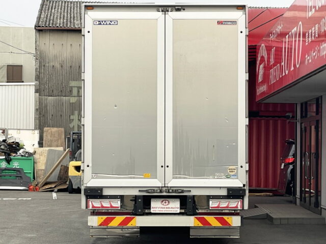 三菱ふそう　スーパーグレート　ハイルーフ　ウィング　エアサス　アルミホイール　木床