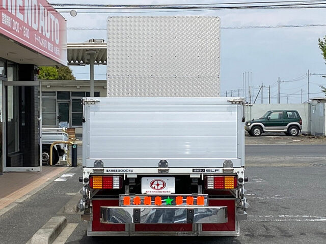 【840】H22　エルフ　標準幅　10尺　造りボデー　アルミ平