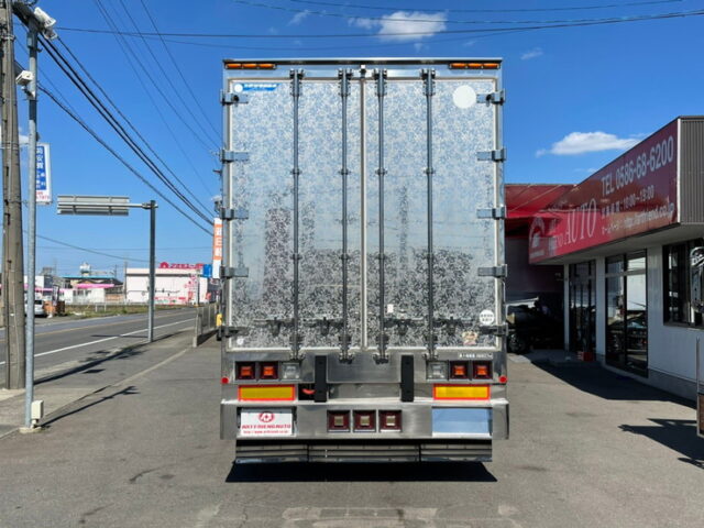 【869】H18　プロフィア　ハイルーフ　10輪ウィング　前後門工　ロッカーレールステンレス　7速MT