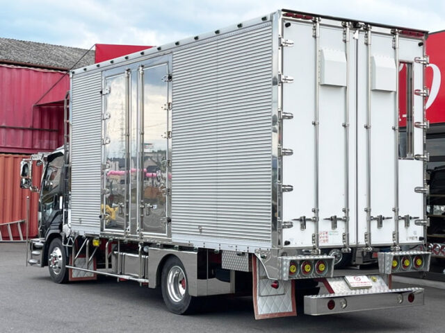 【882】H17　ファイター　デコトラ　アルミバン　エアサス　セミワイド　内高2500