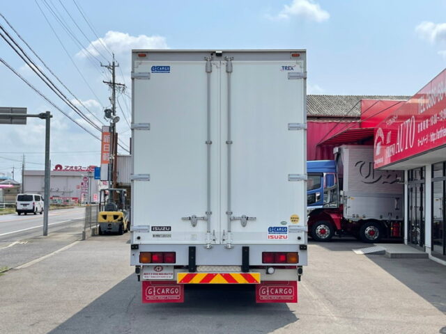 【874】H24　ギガ　ウィング　4軸低床　7速MT　380馬力　木床