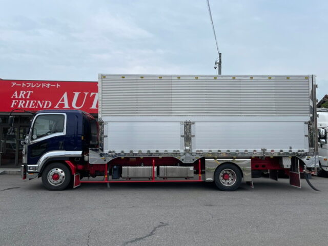 【909】H27　フォワード　増トン　冷凍ウィング　造りボディ