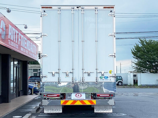 【910】H24　クオン　ハイルーフ　ウィング　室内生地張り　ステンレス多数