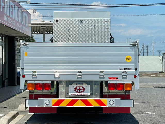 【942】R3　スーパーグレート　山田ボデー　平ボデーアルミブロック　木床　登録済未使用車