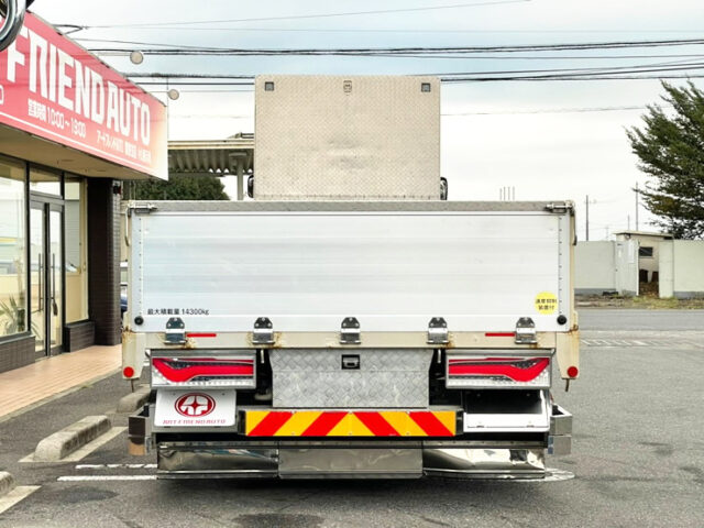 【947】H29　ギガ　ハイルーフ　平ボデーアルミB　4軸　ステンレス多数