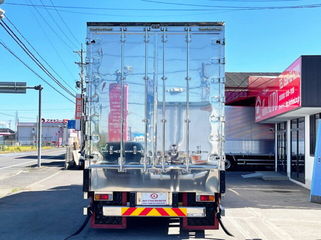 【972】H28　クオン　ハイルーフ　冷凍バン　両サイド観音　ジョロ4キーストン　サブエンジン　410馬力