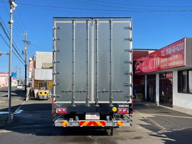 【911】R3　17プロフィア　造りボディ　ウィング　格納ゲート付　7速MT　未使用車