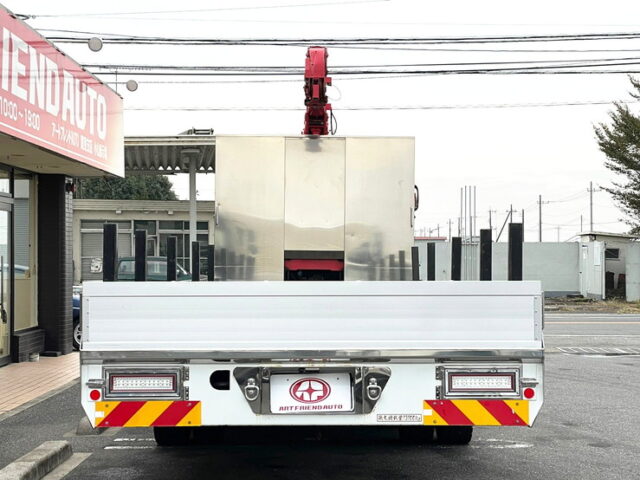 【1000】H30　ギガ　ハイジャッキセルフクレーン　4段　ラジコン　フックイン　7速MT　380馬力