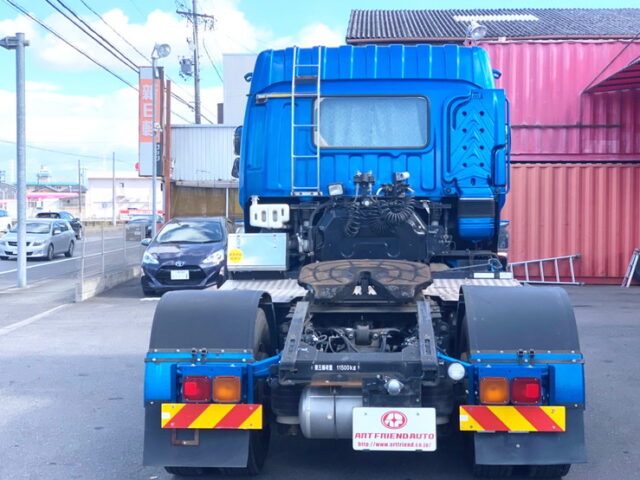 【1013】H27　ギガ　ハイルーフ　トレーラーヘッド　7速MT　11.5トン　車検付