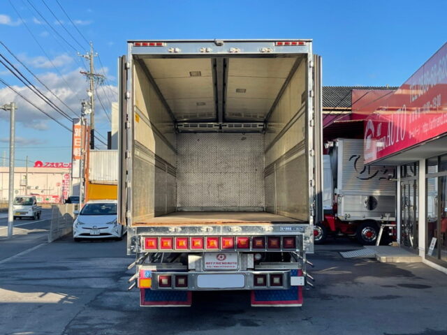 【863】H18　ギガ　ハイルーフ　7速　冷凍ウィング　造りボディ　110アオリ　冷凍機新品