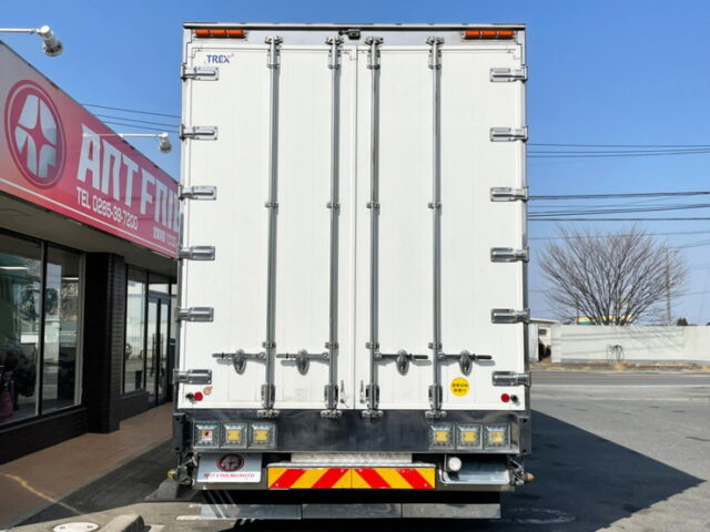 【1090】H24　スーパーグレート　ハイルーフ　ウィング　リア門口ステンレス　木床