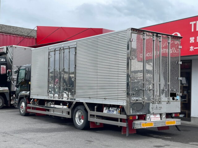 【1138】H22　フォワード　増トン　冷凍バン　両側観音　エアサス　ステンレス多数