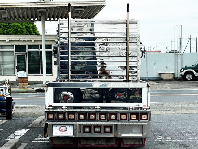 【1155】H12　キャンター　ダブルキャブ　架装多数　マニ割り　煙突マフラー　5速MT