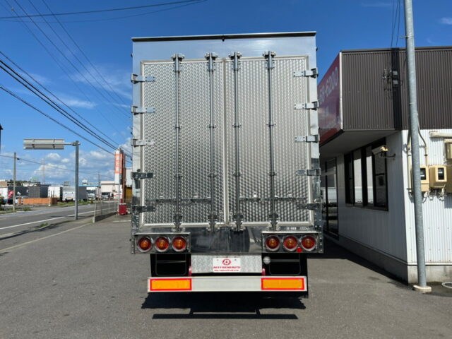 【1191】H12　ファイター　造りボディ　ウィング　1Mアオリ　6400　標準幅　アルミシマ床　生エンジン