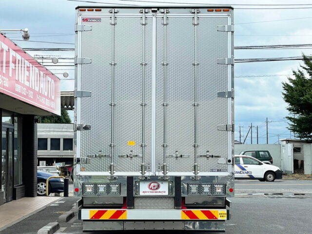 【1230】R2　17スーパーグレート　ハイルーフ　ウィング　90アオリ　リア門口ステンレス　プロライン　低走行