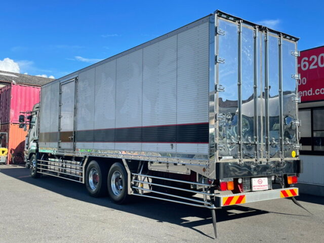 【1240】H29 ギガ ハイルーフ 冷凍バン 10輪 ジョロ4キーストン サブエンジン 7速 380馬力