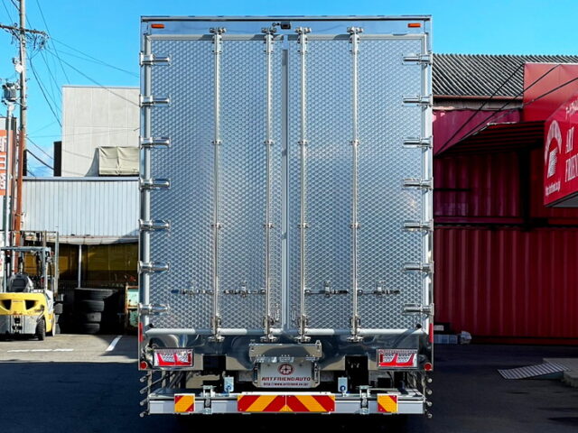 【1346】17スーパーグレート　ハイルーフ　冷凍ウィング　ジョロダー4列キーストン　格納ゲート　総輪エアサス