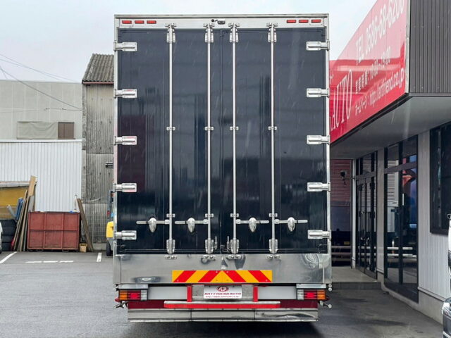 【1389】H30　ギガ　ハイルーフ　冷凍ウィング　ジョロダーレール4列　アルミ床　7速