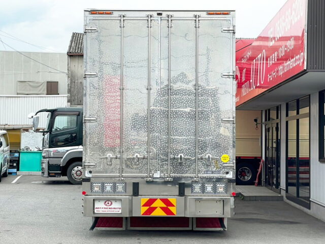 【1427】H31　ギガ　ハイルーフ　ウィング　架装多数　リア門口ステンレス　7速MT　380馬力