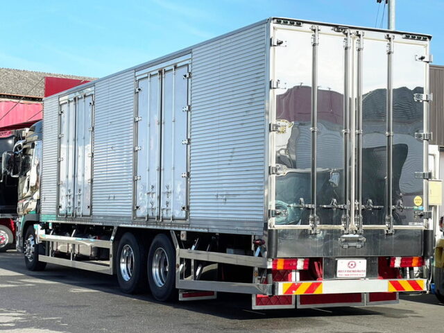 【1412】H30　17スーパーグレート　ハイルーフ　冷凍バン　プレミアムライン　サブエンジン式冷凍機　ジョロ4キーストン