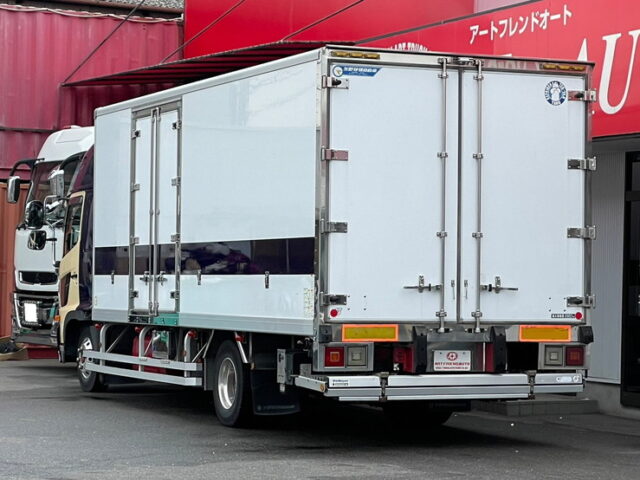 【1455】H23　レンジャープロ　ハイルーフ　冷凍バン　エアサス　ジョロダー4列　キーストン　格納ゲート付