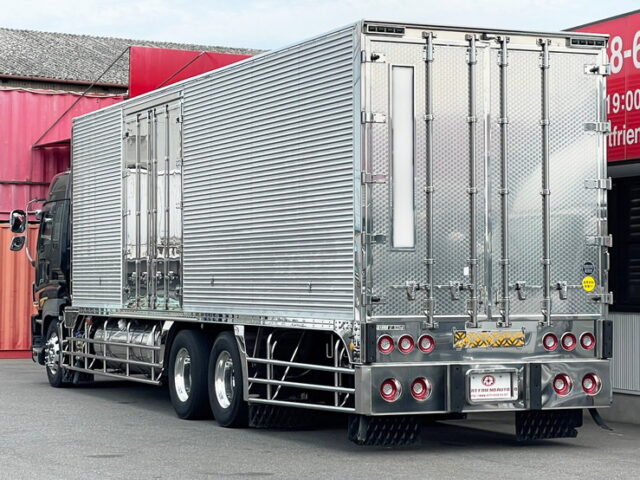 【1482】H25　ギガ　ハイルーフ　冷凍バン　前壁冷凍機　ジョロ4キーストン