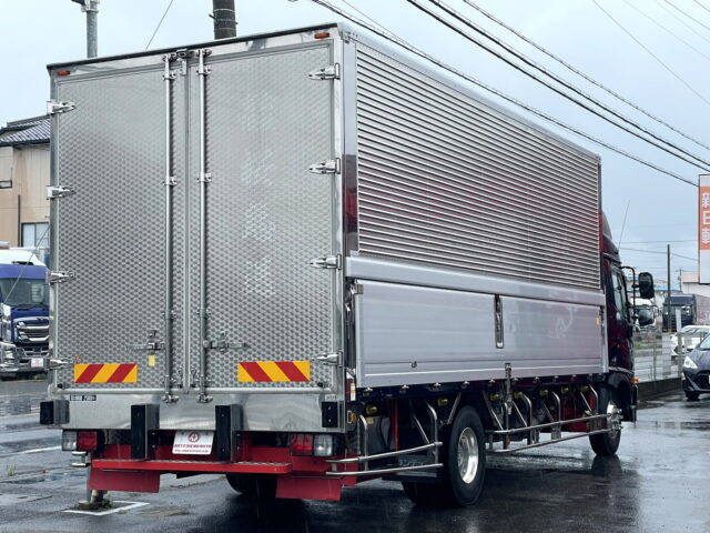 日野　17レンジャー　ハイルーフ　ウィング　ステンレス多数　6200ワイド　240馬力