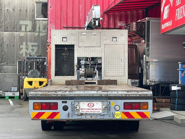 レンジャープロ　増トン　ハイジャッキセルフ　4段クレーン　ウィンチ/あゆみ板付　荷台長6500