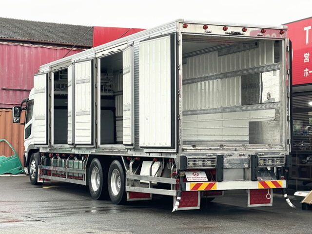 スーパーグレート　ハイルーフ　冷凍バン　サブエンジン　ジョロ4キーストン　7速