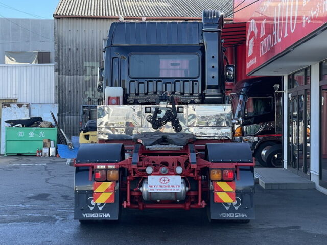 17スーパーグレート　ハイルーフ　トレーラーヘッド　460馬力　第5輪荷重11.500㎏