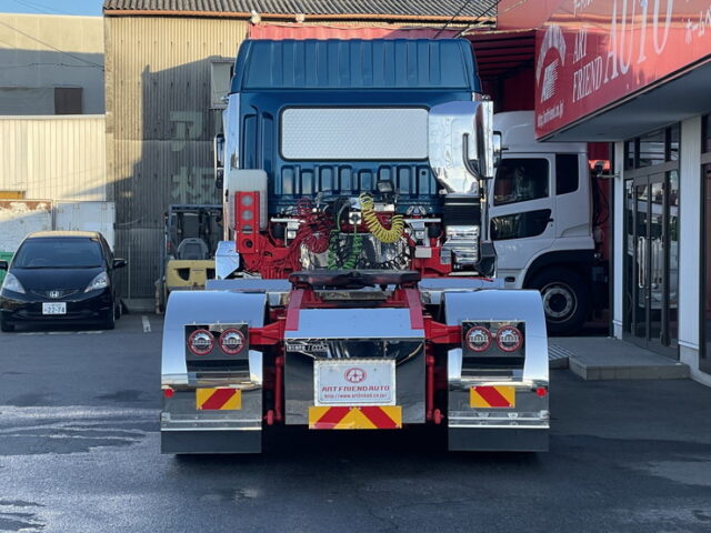 スーパーグレート　ハイルーフ　トレーラーヘッド　架装多数　ブタ鼻　7速MT