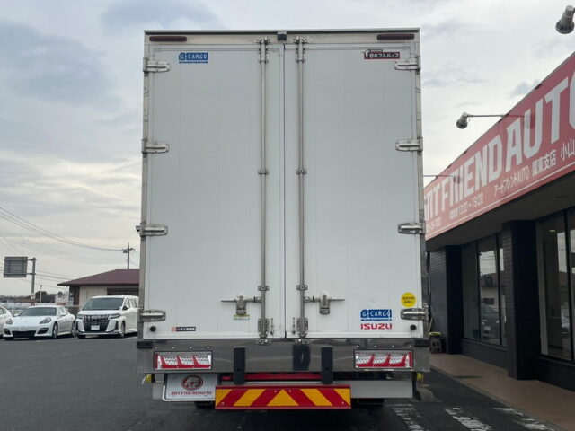 いすゞ　ギガ　ハイルーフ　アルミウィング　380馬力　リア門口ステンレス　