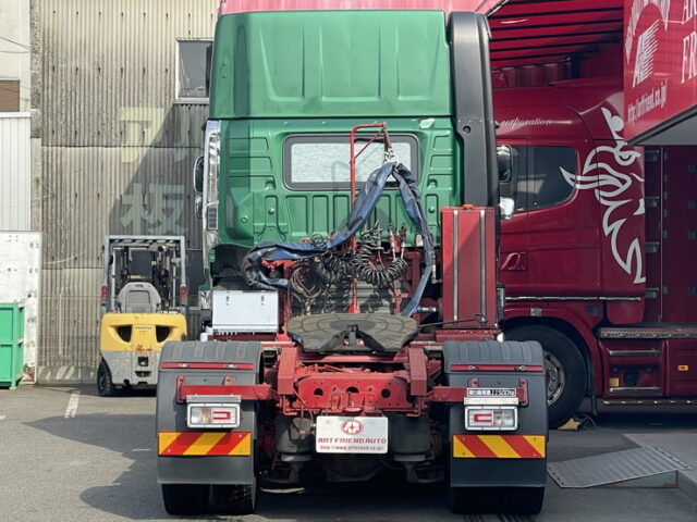 日野:17プロフィア:ハイルーフ:トレーラーヘッド:PTO付:ダンプレバー:メッキ多数