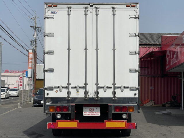 トレクス：R1年式：2軸：トレーラーウィング：リフトアクスル後ろ残し：アルミホイール