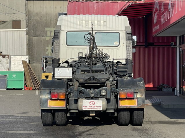 日野：テラヴィ：ハイルーフ：トレーラーヘッド：V8：ツインターボ：エアサス