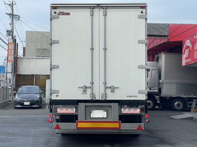 フルハーフ　トレーラーウィング　3軸　リフトアクスル(後軸残し)　1Mアオリ