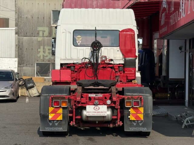 スーパーグレート：ハイルーフ：トレーラーヘッド：メッキ多数：アルミホイール：7速MT