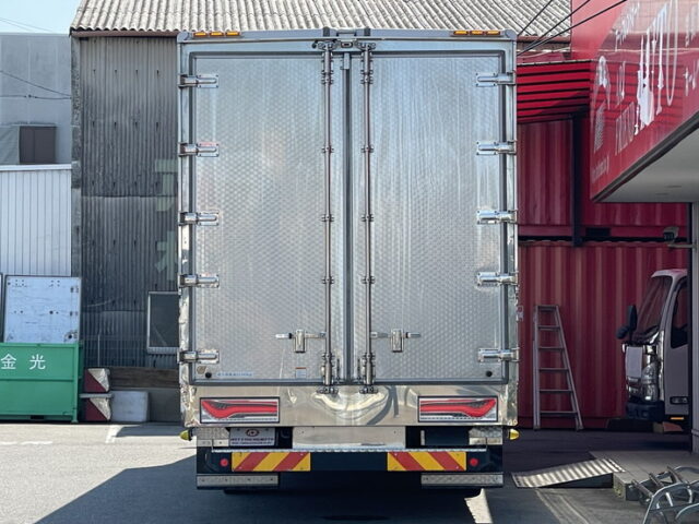 日野：17レンジャー：ハイルーフ：ウィング：7200ワイド：ステンレス多数：エアサス