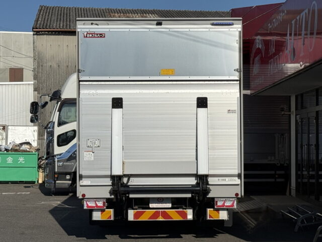 日野：17レンジャー：ハイルーフ：ウィング：6200ワイド：エアサス：跳上パワーゲート