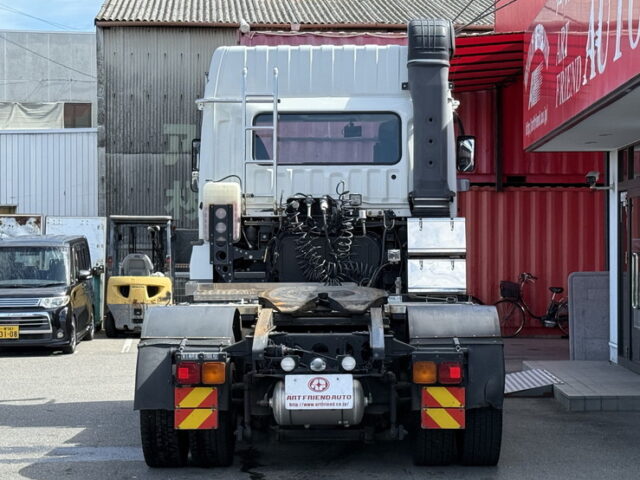 17スーパーグレート：ハイルーフ：トレーラーヘッド：ブタ鼻付：第5輪荷重11.500㎏