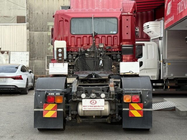 スーパーグレート：トレーラーヘッド：ハイキャブ：アルミホイール：エアサス