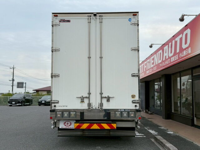 日野：17プロフィア：ハイルーフ：ウィング：アルミホイール：リア門口ステンレス