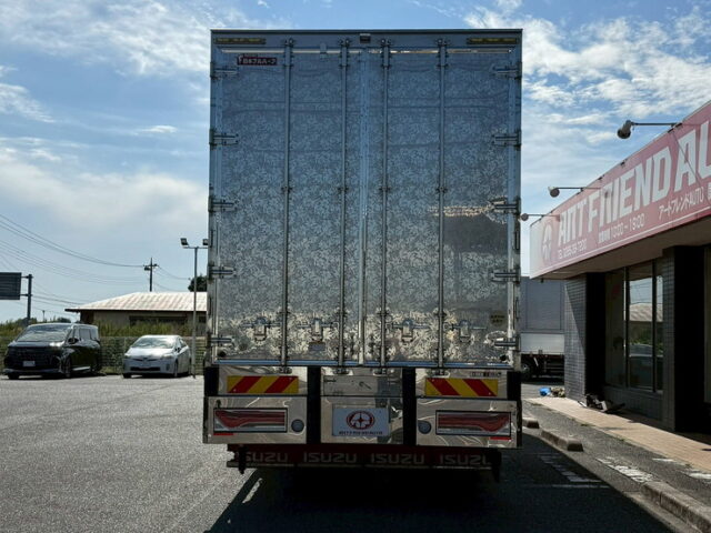 いすゞ：ギガ：冷凍ウィング：サブエンジン：ジョロ4キーストン：ステンレス多数