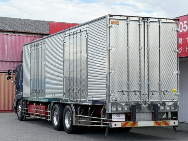 日野：プロフィア：冷凍バン：メッキ多数：サブエンジン：ジョロ4キーストン