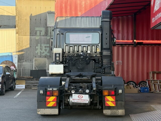 17スーパーグレート：ハイルーフ：トレーラーヘッド：アルミホイール：第5輪荷重11.500㎏